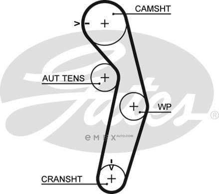 OEM BELT, TIMING 5441XS