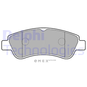 OEM BRAKE PAD AXLE SET LP1727