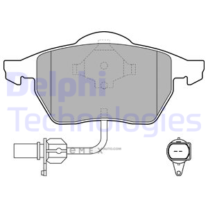 OEM BRAKE PAD AXLE SET LP1706