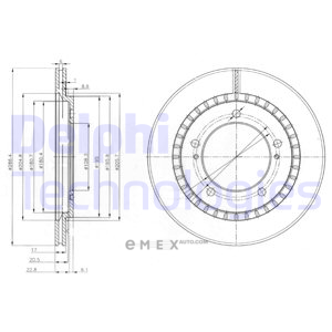 OEM BRAKE DISC (DOUBLE PACK) BG3820