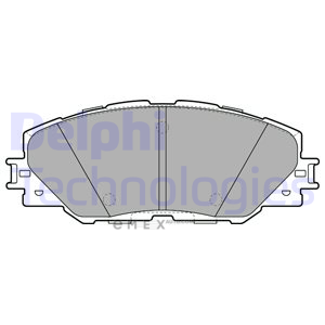 OEM BRAKE PAD AXLE SET LP2003