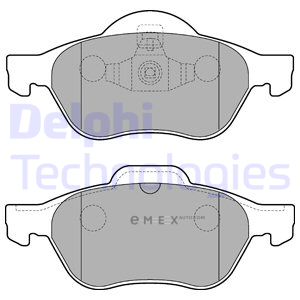 OEM BRAKE PAD AXLE SET LP2252