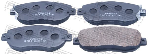 OEM PAD KIT, DISC BRAKE, FRONT 0101GXE10F