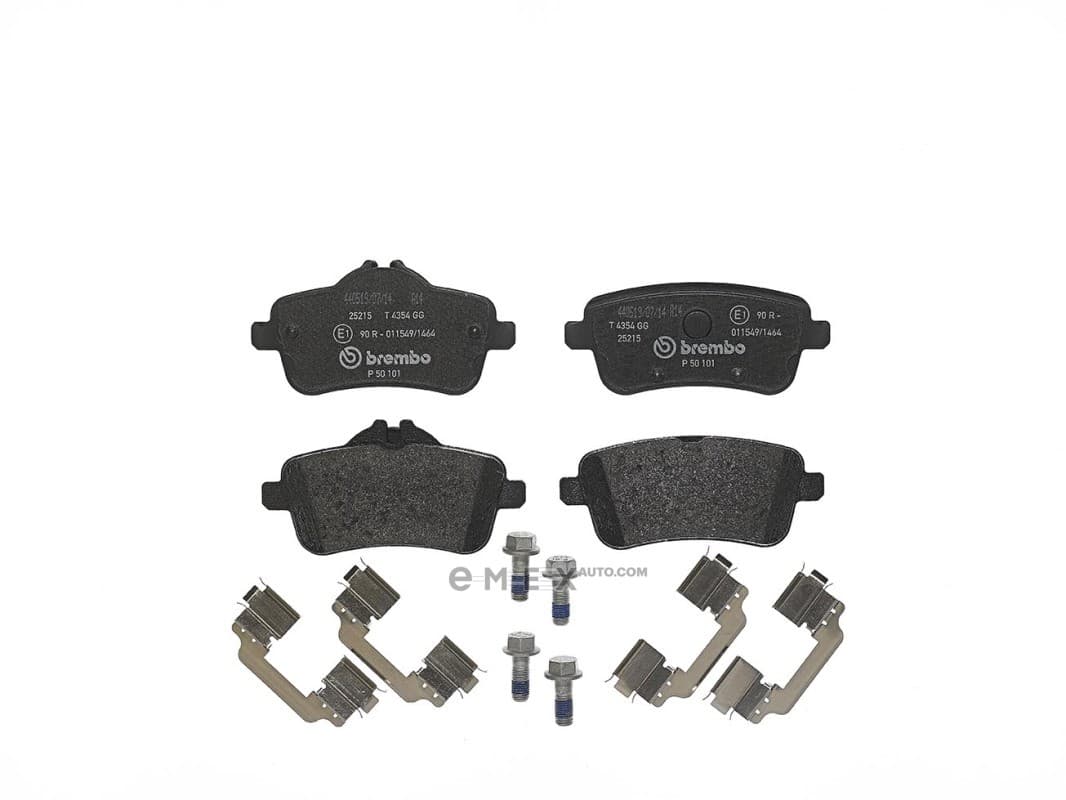 OEM PAD KIT, DISC BRAKE P50101