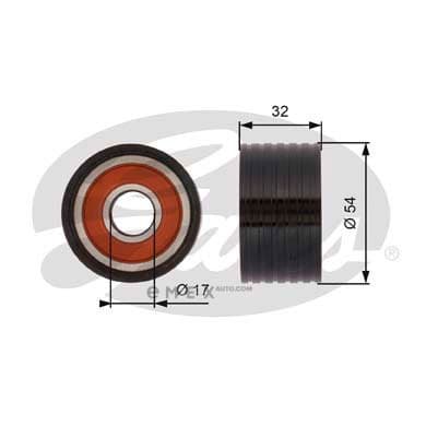 OEM PULLEY ROLLER ASSY T42166