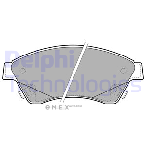 OEM BRAKE PAD AXLE SET LP2171