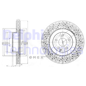 OEM BRAKE DISC (SINGLE PACK) BG9057