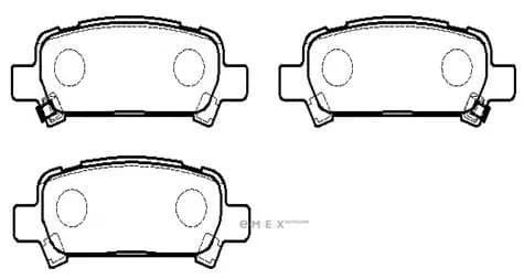 OEM BRAKE PAD HP5132