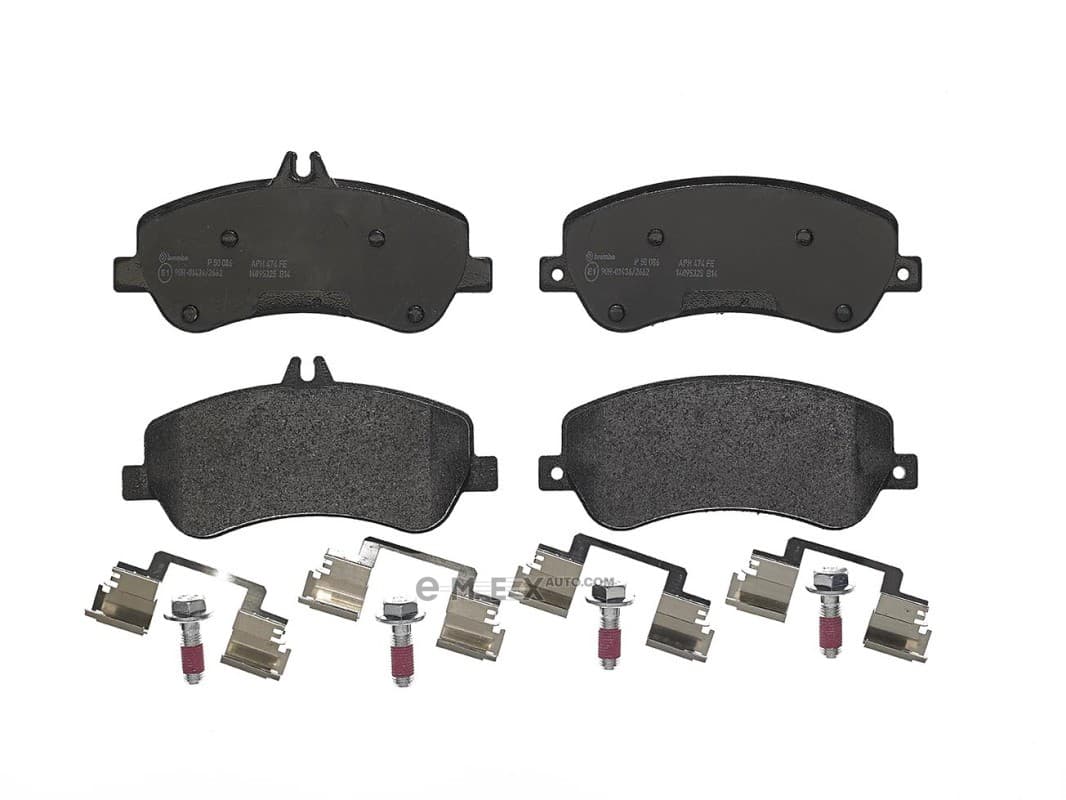 OEM PAD KIT, DISC BRAKE P50086