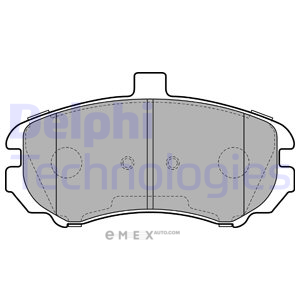 OEM BRAKE PAD AXLE SET LP2150