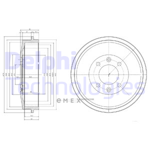 OEM BRAKE DRUM BF169