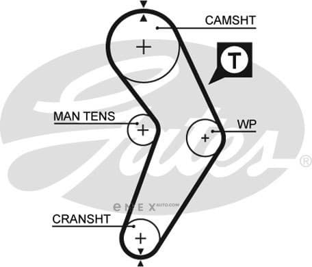 OEM BELT, TIMING 5192XS