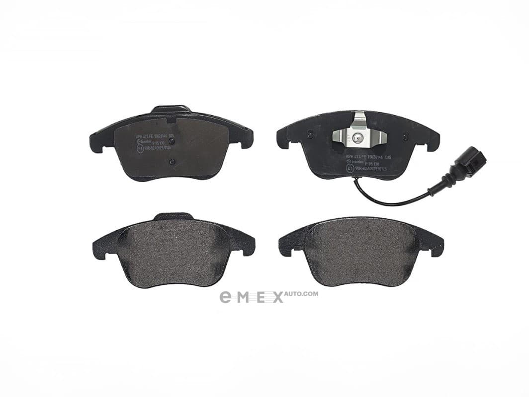 OEM BRAKE PAD SET FRT-(Q3/TIGUAN) P85130