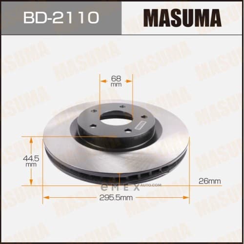 OEM BRAKE DISC / ROTOR BD2110