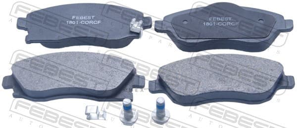 OEM PAD KIT, DISC BRAKE 1801CORCF