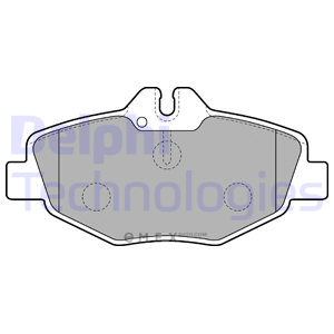 OEM Brake Pad Set, disc brake LP1791