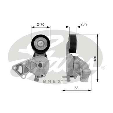 OEM TENSIONER ASSY, PULLEY T38307