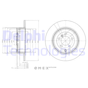 OEM BRAKE DISC (DOUBLE PACK) BG4066