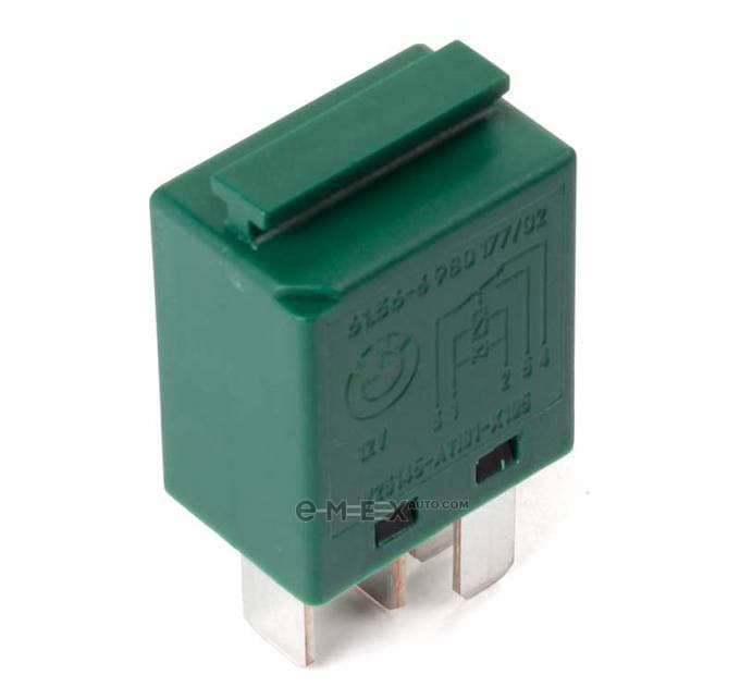 OEM Relay w/ changeover function, green 61366980177