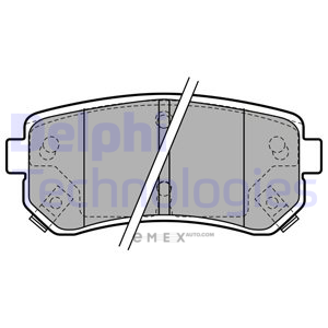 OEM BRAKE PAD AXLE SET LP1952