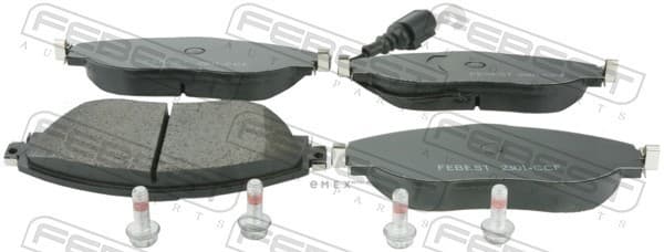 OEM PAD KIT, DISC BRAKE 2301CCF