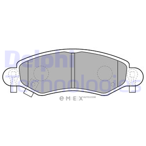 OEM BRAKE PAD AXLE SET LP1500