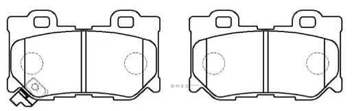 OEM PAD KIT, DISC BRAKE HP5249