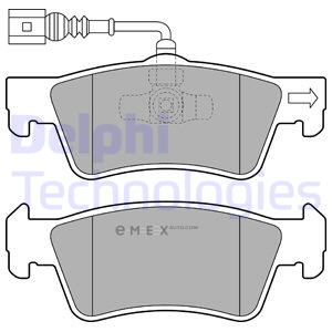 OEM BRAKE PAD AXLE SET LP2087