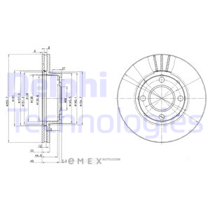 OEM BRAKE DISC (DOUBLE PACK) BG2668