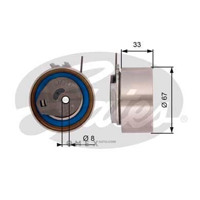 OEM T-BLT TENSIONER T43001