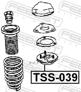 OEM FRONT SHOCK ABSORBER SUPPORT TSS039