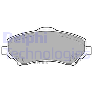 OEM PAD KIT, DISC BRAKE LP2143