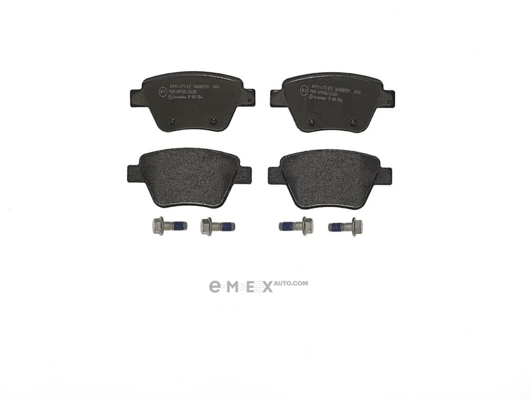 OEM PAD KIT, DISC BRAKE P85114