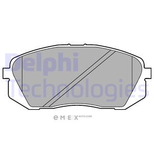 OEM BRAKE PAD AXLE SET LP2294