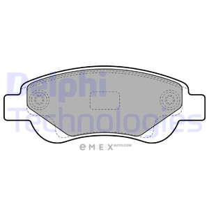 OEM BRAKE PAD AXLE SET LP1949