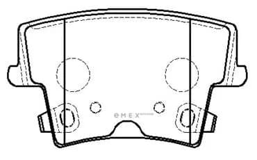 OEM BRAKE PAD HP5256