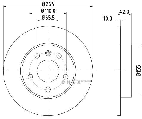 OEM 8DD355106111