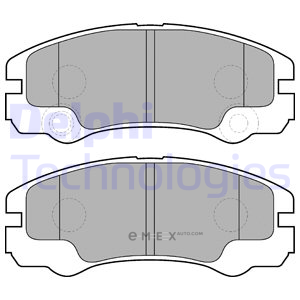 OEM BRAKE PAD AXLE SET LP1552