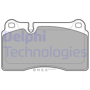 OEM BRAKE PAD AXLE SET LP2012