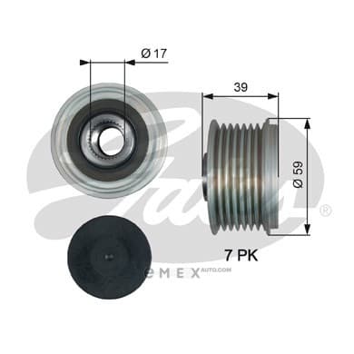 OEM PULLEY ROLLER ASSY OAP7189