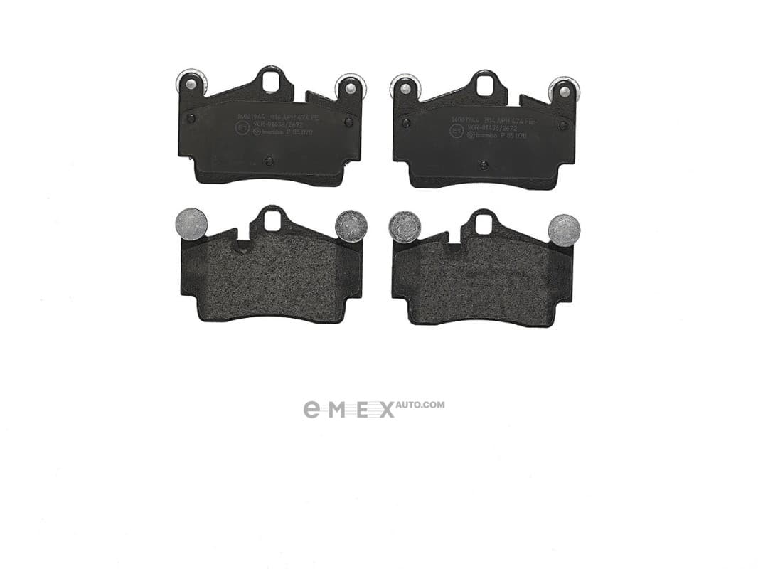 OEM PAD KIT, DISC BRAKE P85070