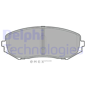 OEM BRAKE PAD AXLE SET LP2001