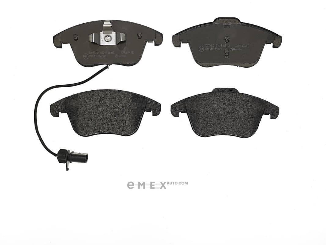 OEM PAD KIT, DISC BRAKE P85113