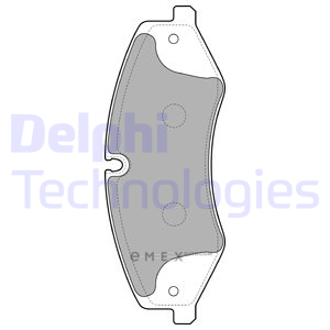 OEM BRAKE PAD AXLE SET LP2176