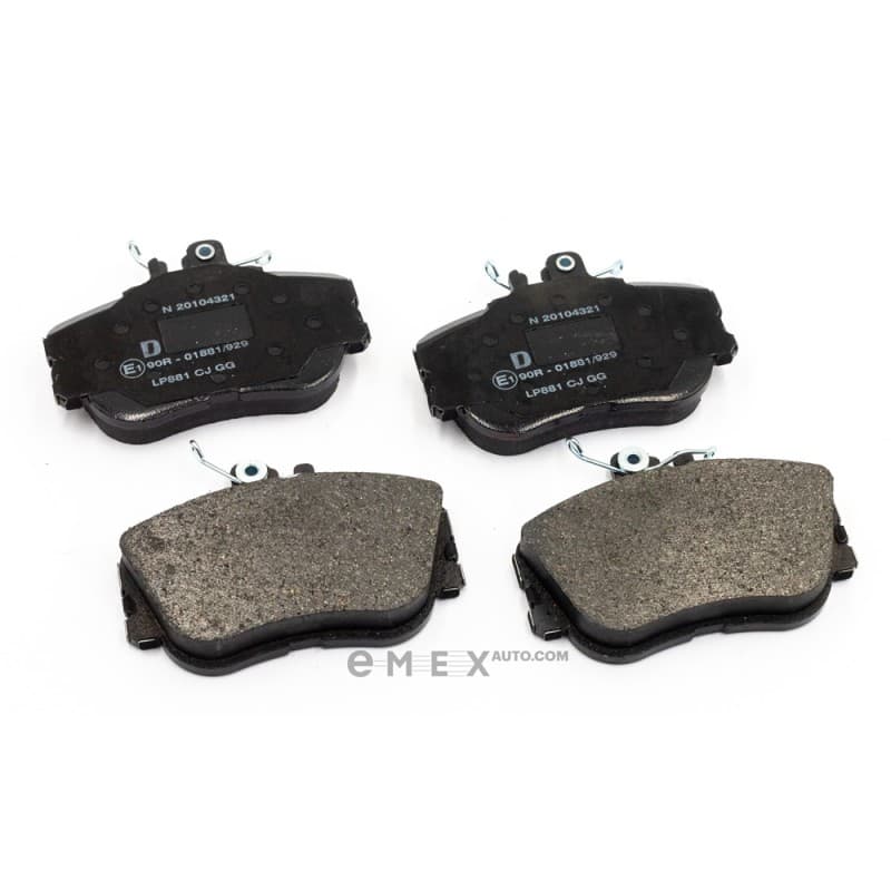 OEM BRAKE PAD AXLE SET LP881