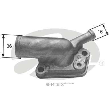 OEM THERMOSTAT ASSY TH12087G1