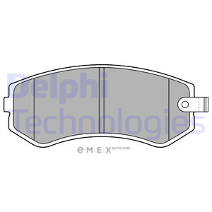 OEM BRAKE PAD AXLE SET LP1544