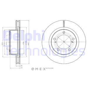 OEM BRAKE DISC (SINGLE PACK) BG9067