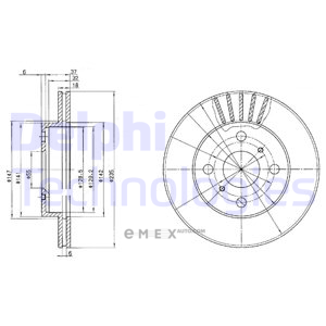 OEM BRAKE DISC (DOUBLE PACK) BG3519