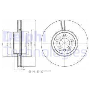 OEM BRAKE ROTOR BG9063C